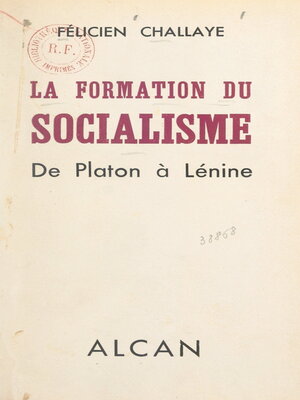 cover image of La formation du socialisme